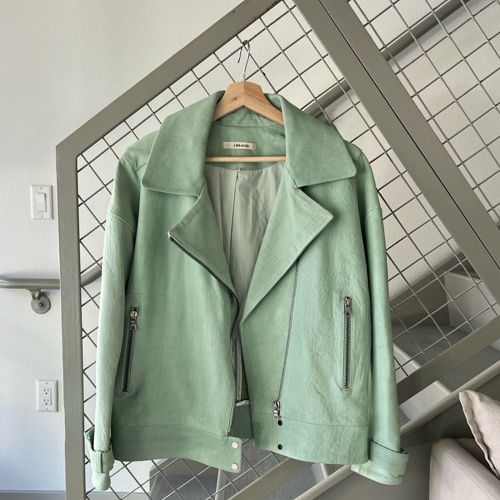 J Brand leather jacket